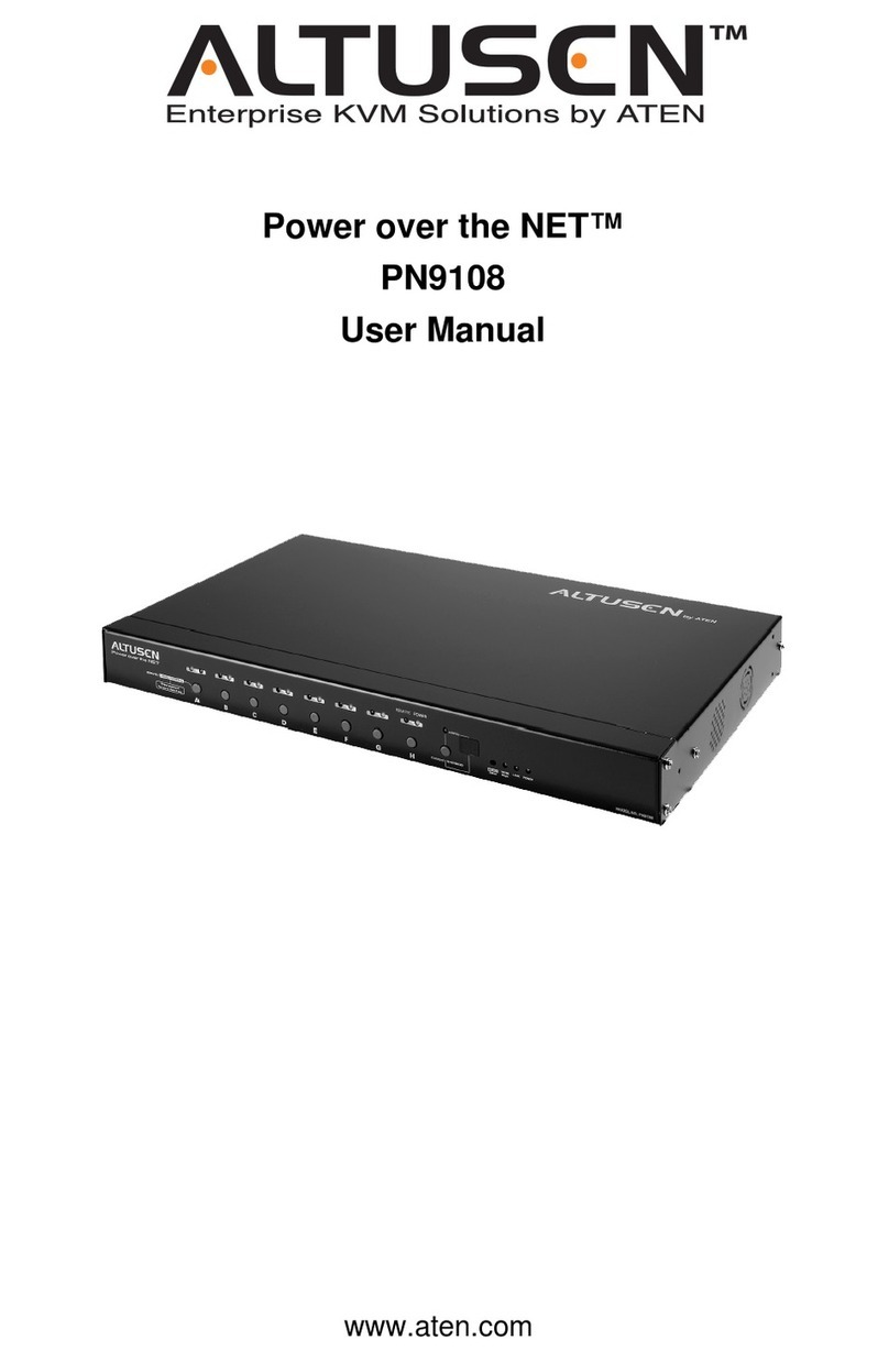 Altusen ALTUSEN PN9108 User manual