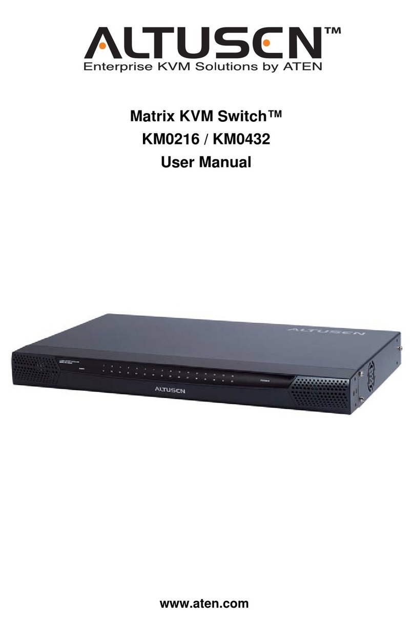 ATEN ALTUSEN KM0216 user manual