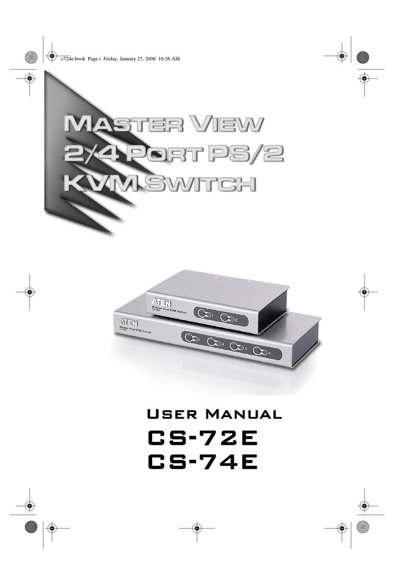 ATEN CS-72E User manual
