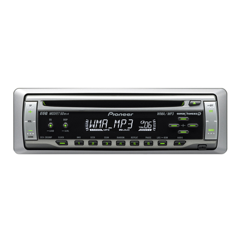 Pioneer DEH-2850MP Operation manual