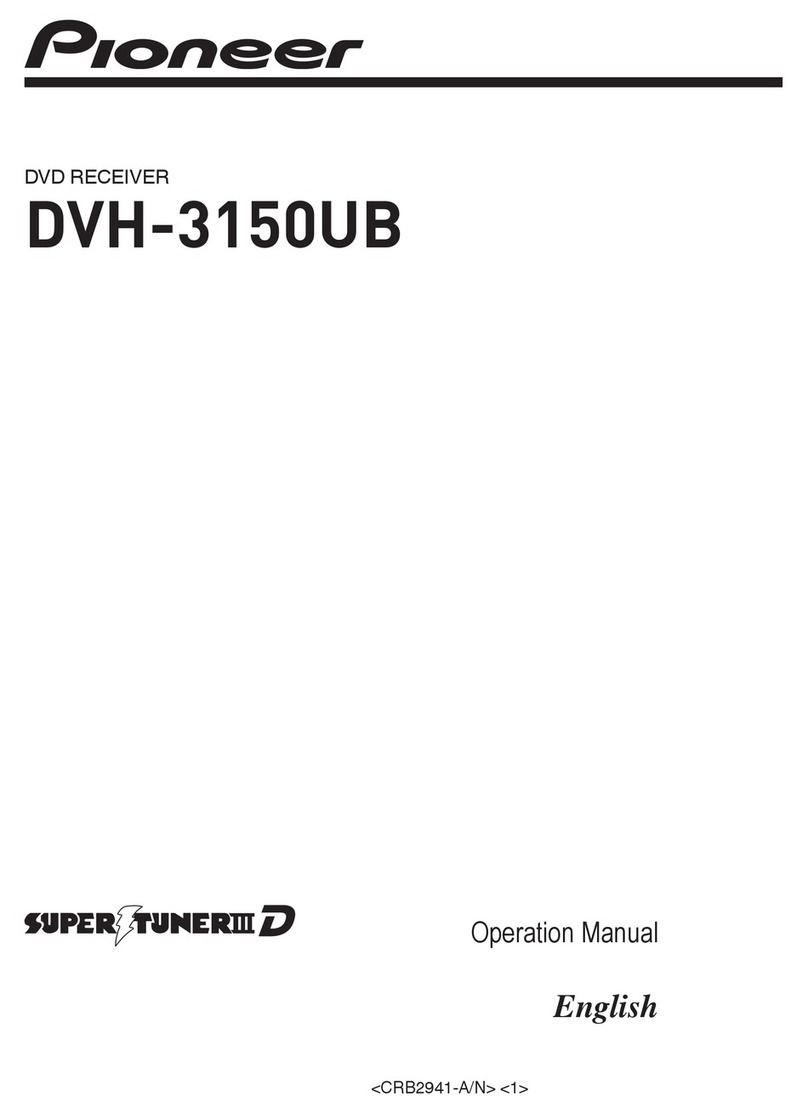 Pioneer DVH-P3150UB User manual