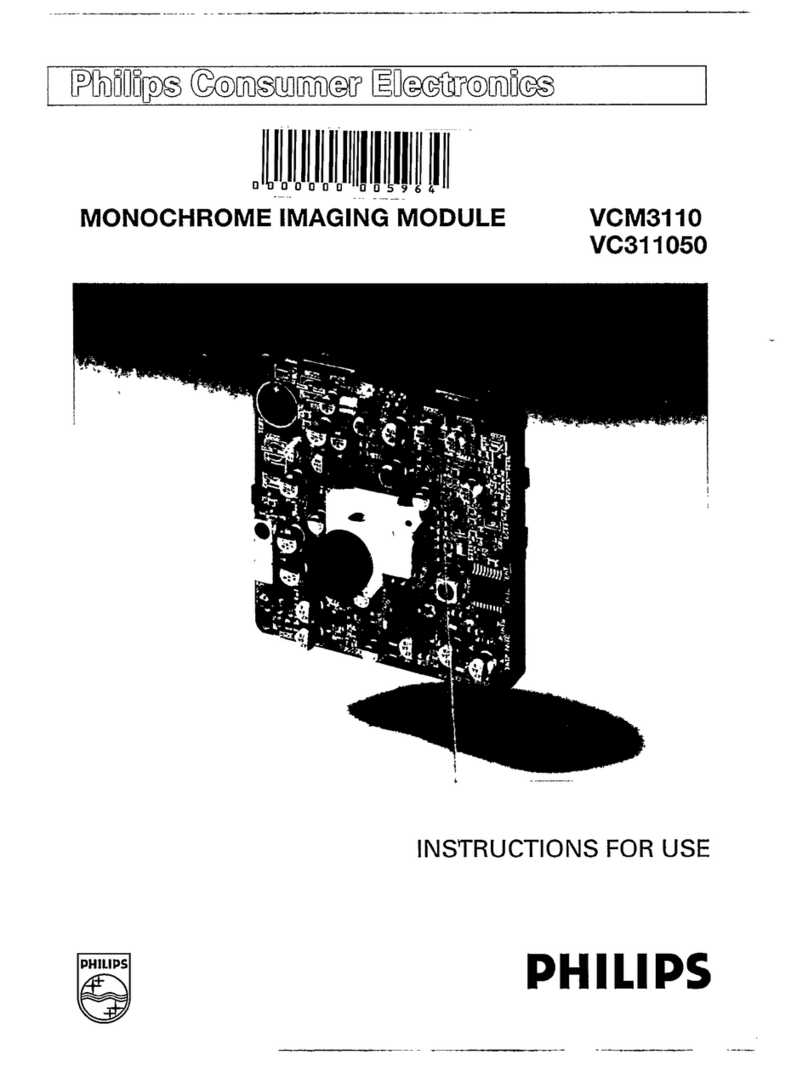 Philips VCM3110 User manual