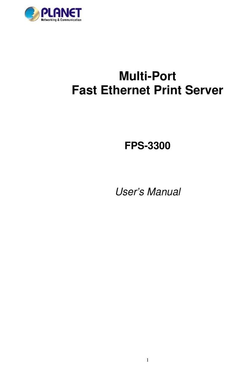 Planet FPS-3300 User manual