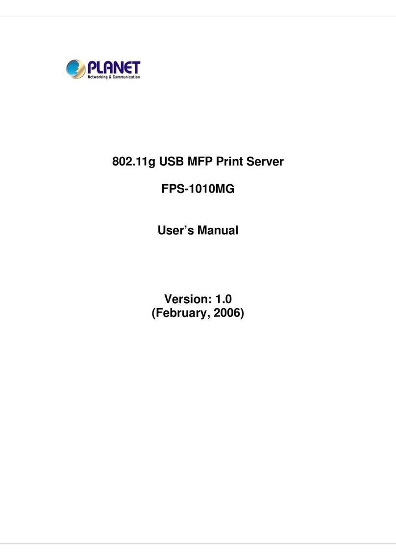 Planet FPS-1010MG user manual