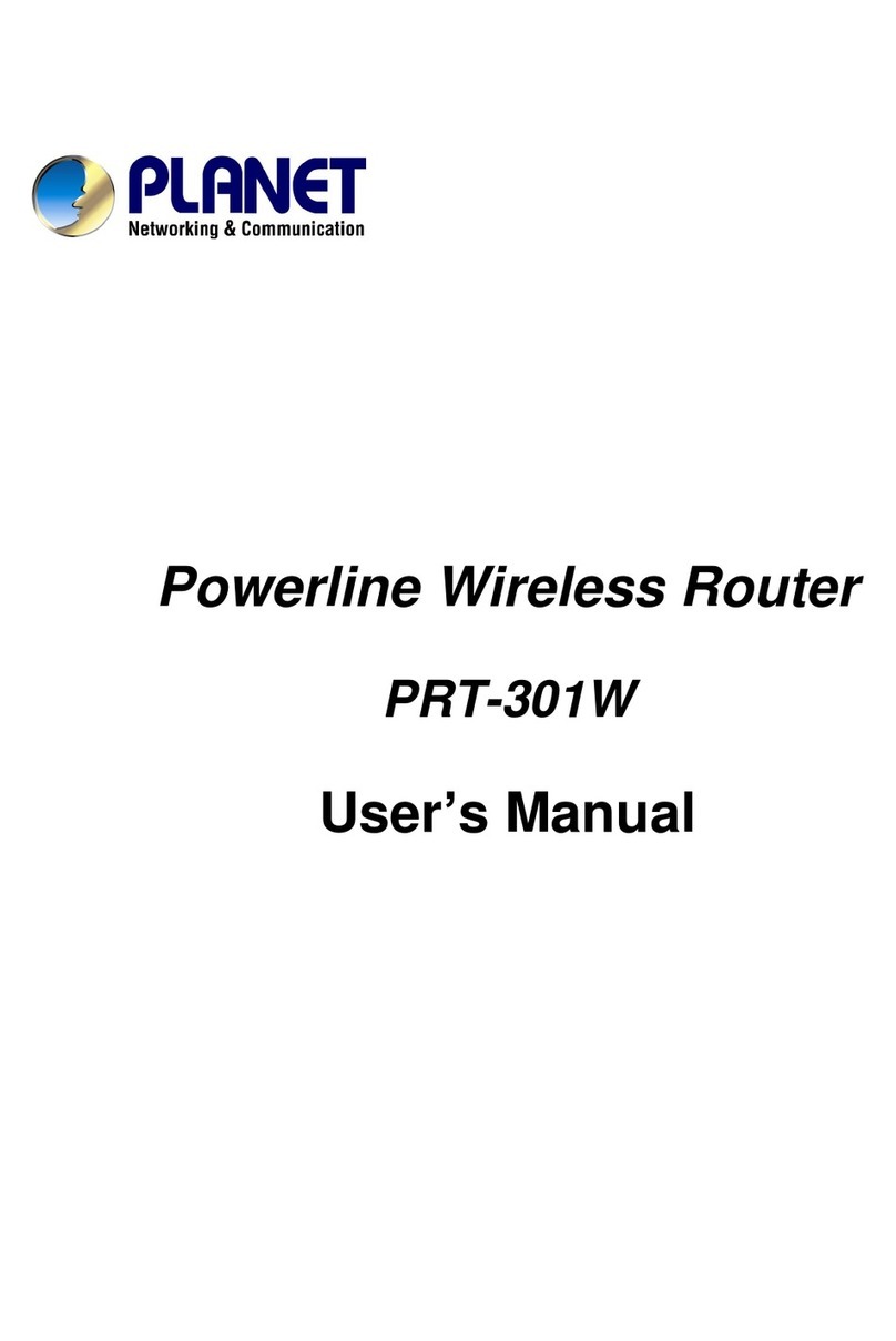 Planet PRT-301W User manual