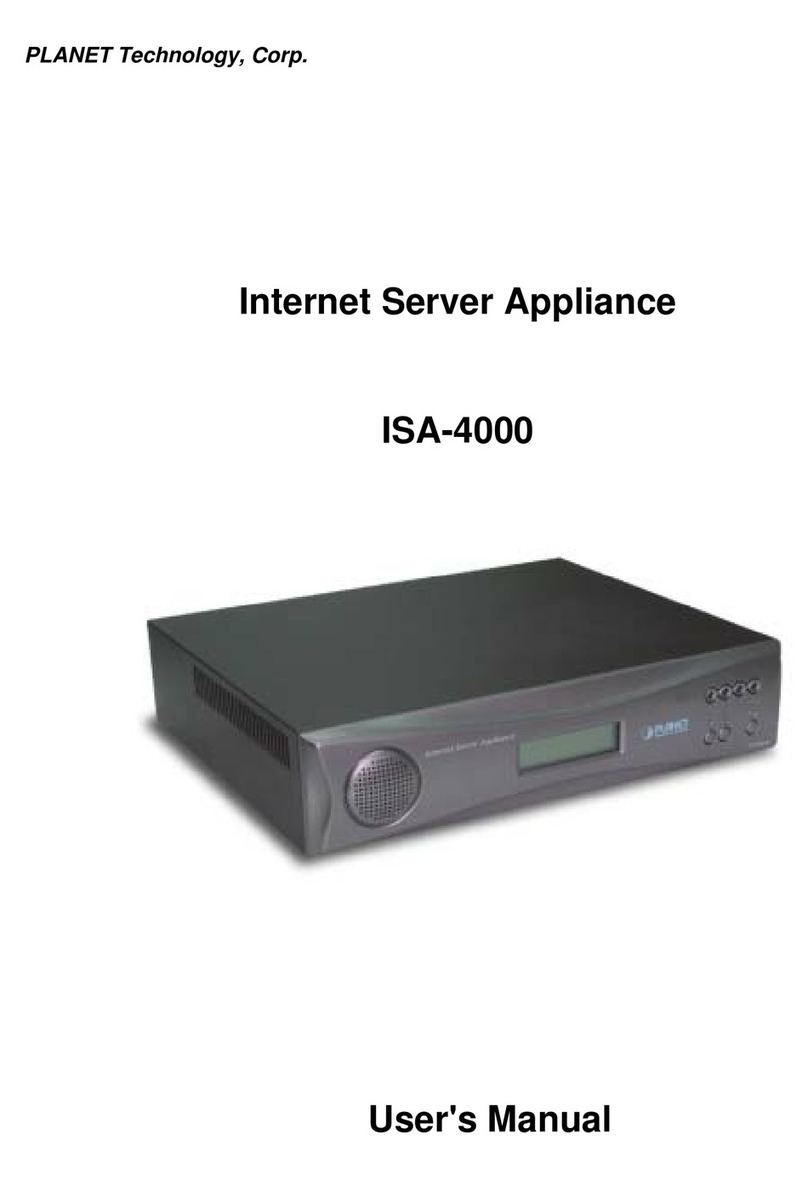 Planet ISA-4000 user manual