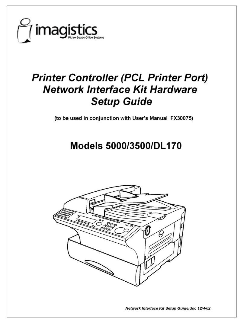 imagistics DL170 Setup guide imagistics DL170 Setup guide
