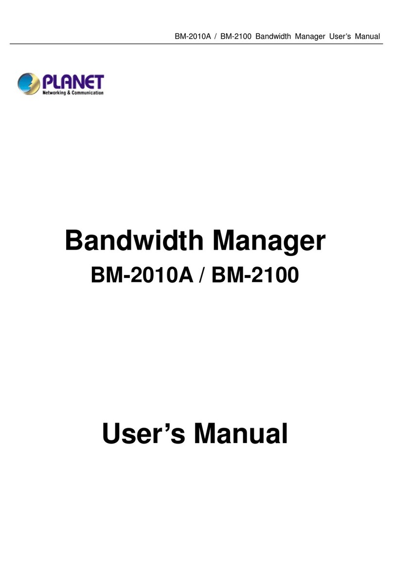 Planet BM-2010A User manual Planet BM-2010A User manual