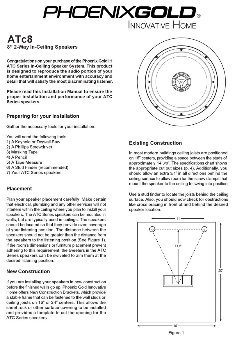 Phoenix Gold ATc8 User manual