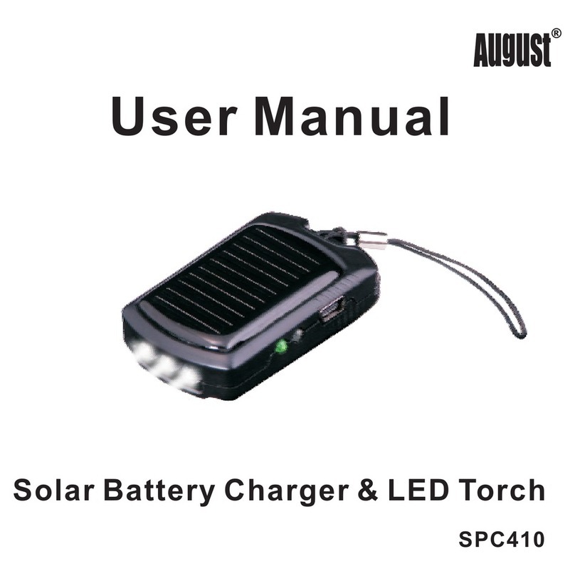 August SPC410 user manual