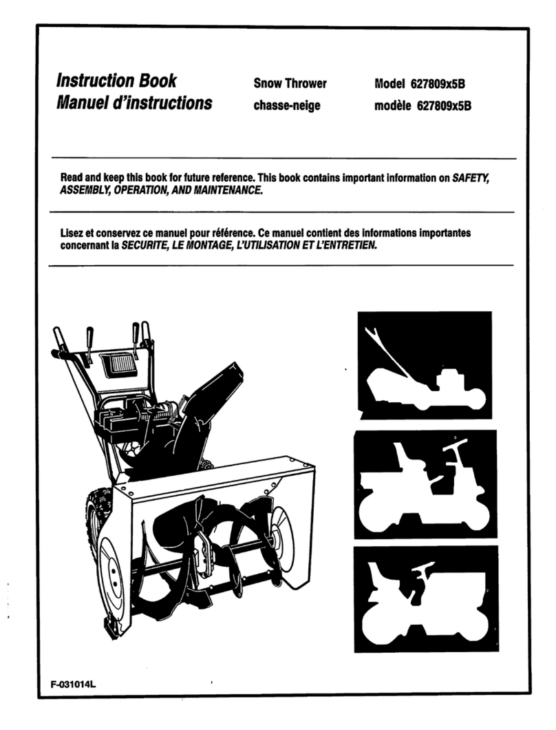 Murray 627809x5B User manual