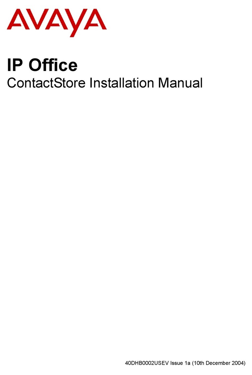 Avaya IP Office Phone Manager User manual