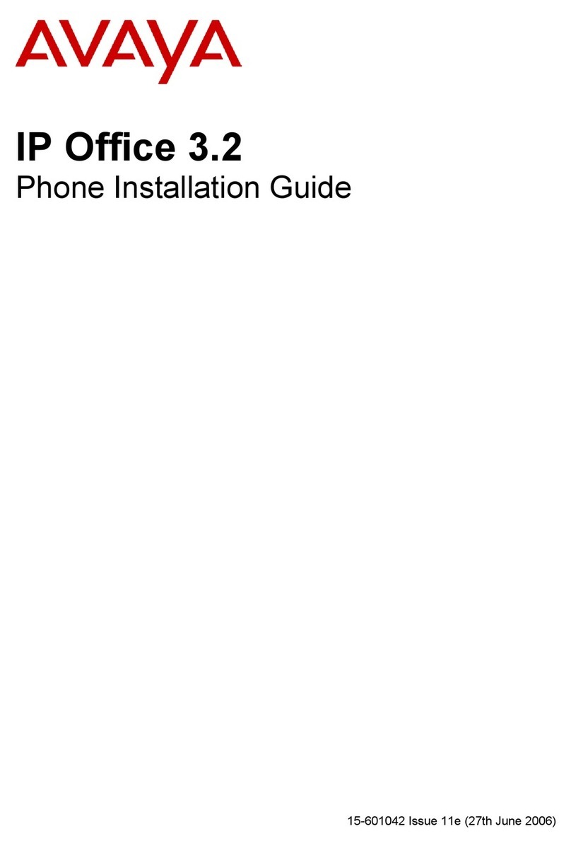 Avaya IP Office 3.2 User manual