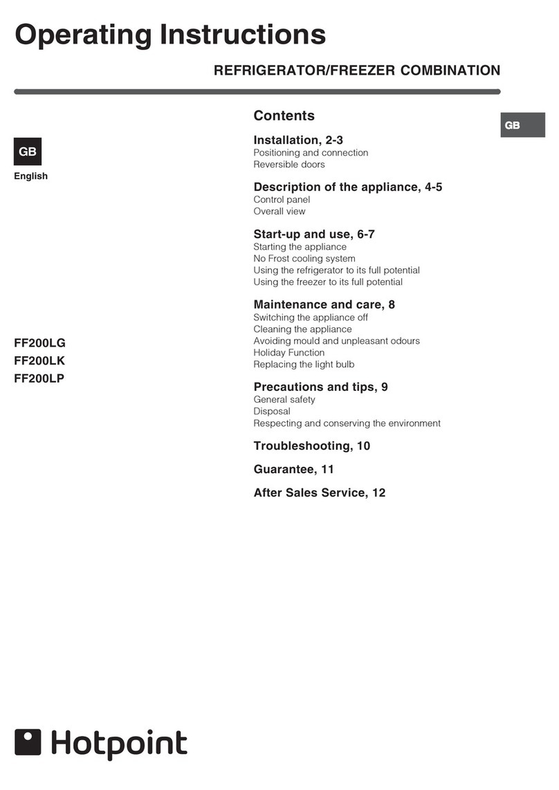 Hotpoint FF200LG User manual
