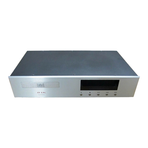 Audio Note CD 1.1x Technical manual Audio Note CD 1.1x Technical manual