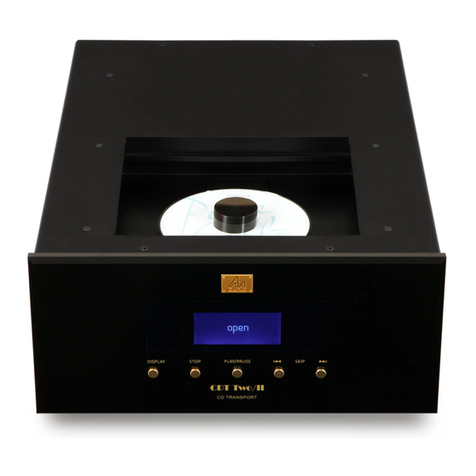 Audio Note CDT - Two Owner's Information