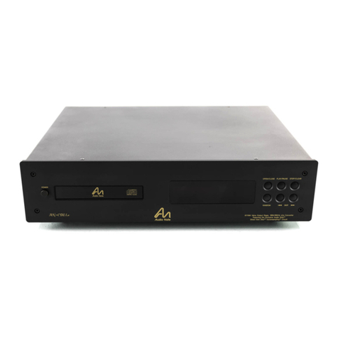 Audio Note CD2.1x Technical manual