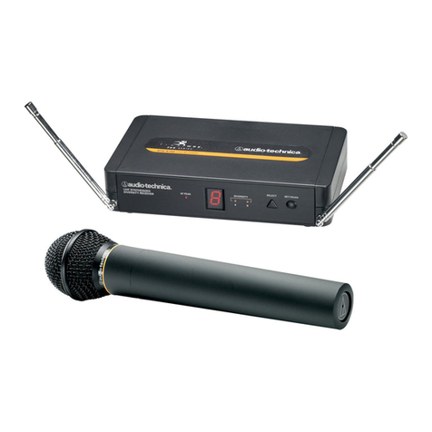 Audio Technica 700 Series Operating instructions