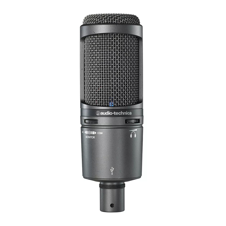 Audio Technica AT2020USB+ instruction manual