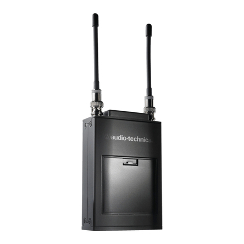 Audio Technica 1800 Series Setup and operation manual