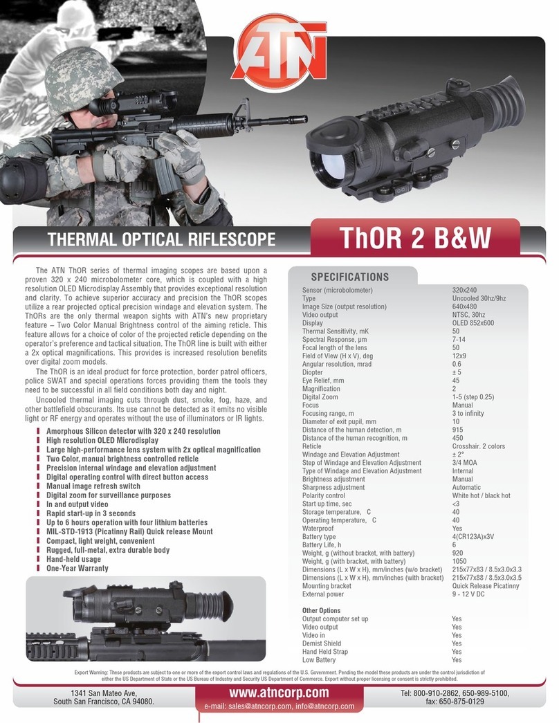 ATN ThOR 2 B&W User manual
