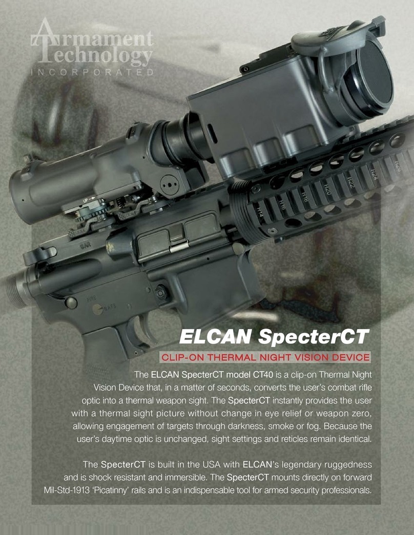 ATN ELCAN SpecterCT User manual ATN ELCAN SpecterCT User manual