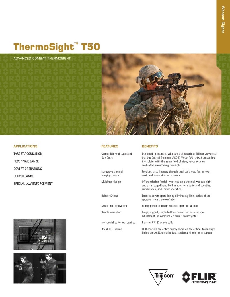FLIR ThermoSight T50 specification