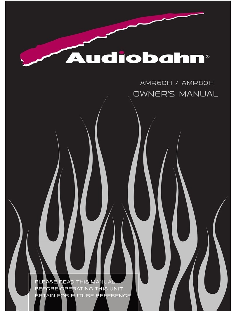 AudioBahn AMR60H owner's manual