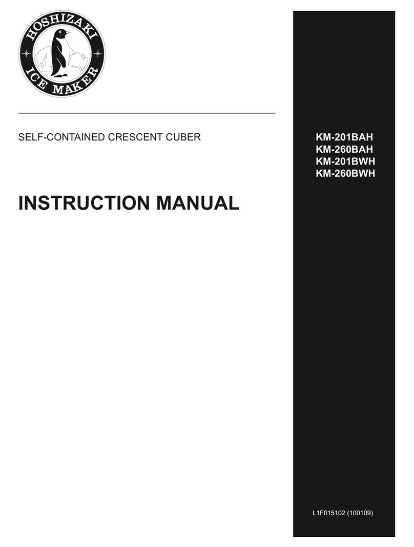 Hoshizaki KM-201BAH User manual Hoshizaki KM-201BAH User manual