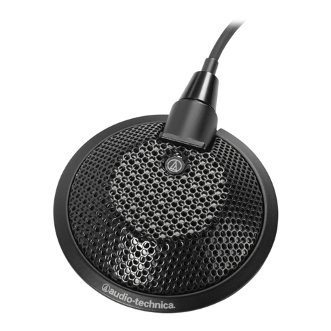 Audio Technica U841A User manual