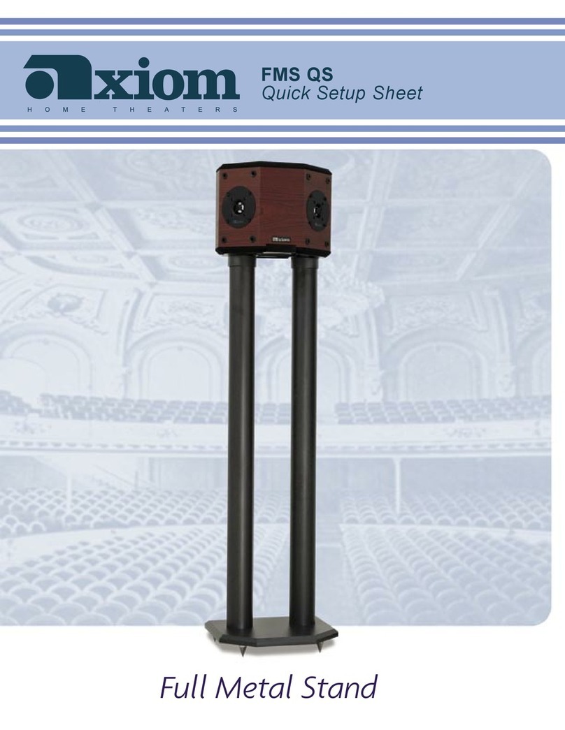 Axiom FMS QS Specification sheet