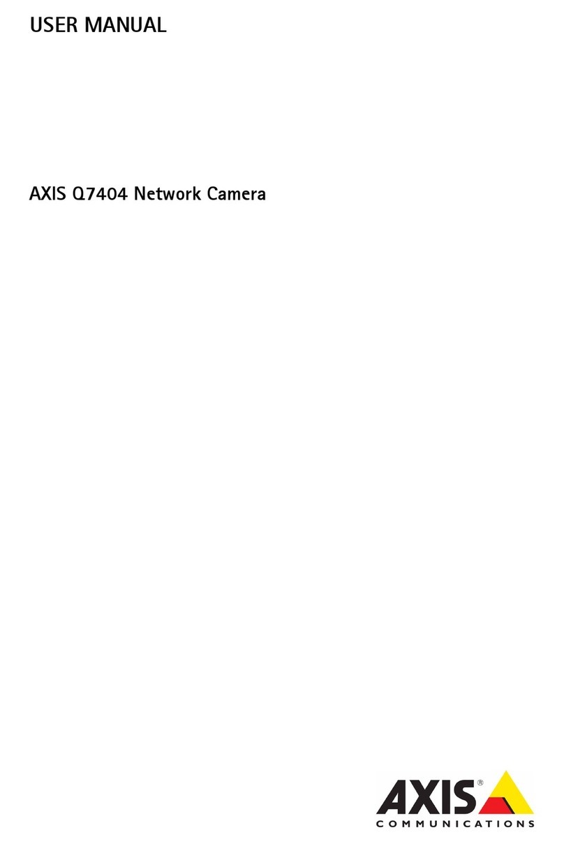 Axis Q7404 User manual