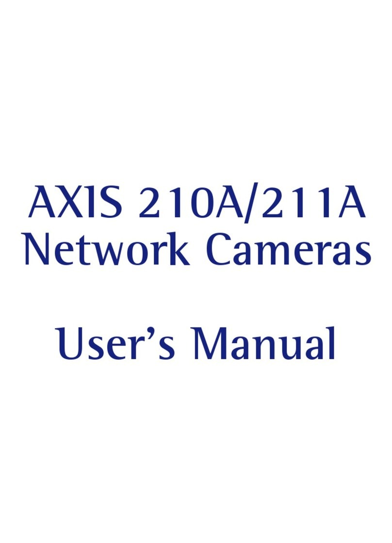 Axis Axis 210A User manual
