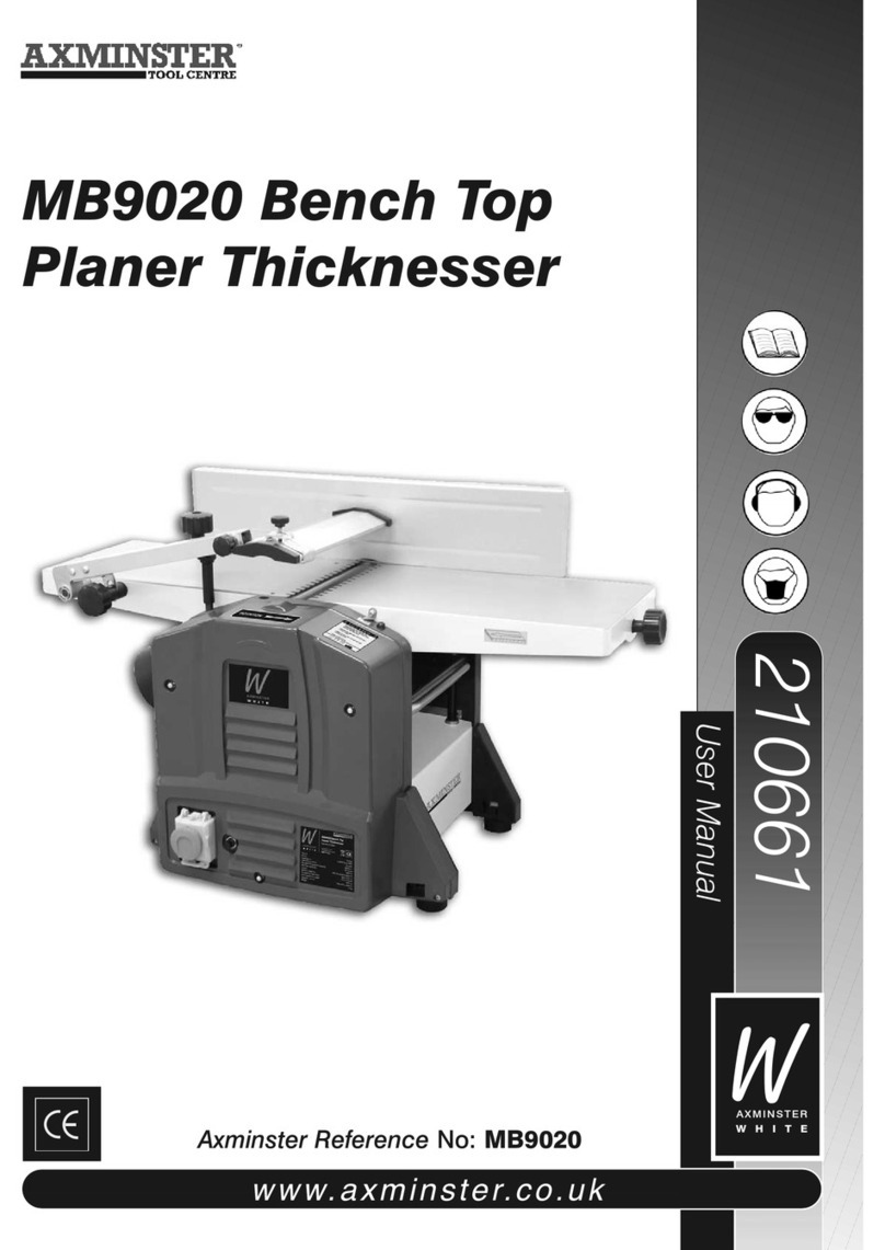 Axminster MB9020 user manual