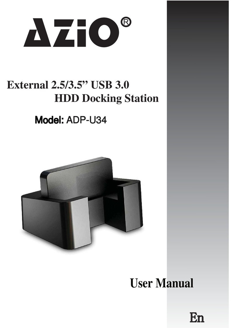 Azio ADP-U34 User manual