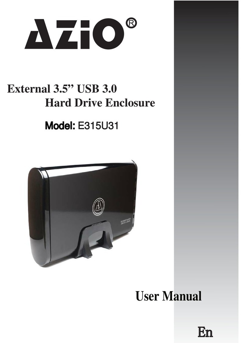 Azio E315U31 User manual