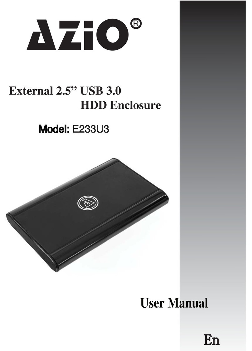 Azio E233U3 User manual