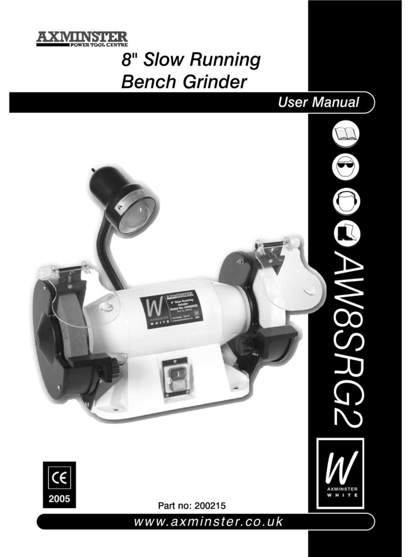 Axminster AW8SRG2 user manual