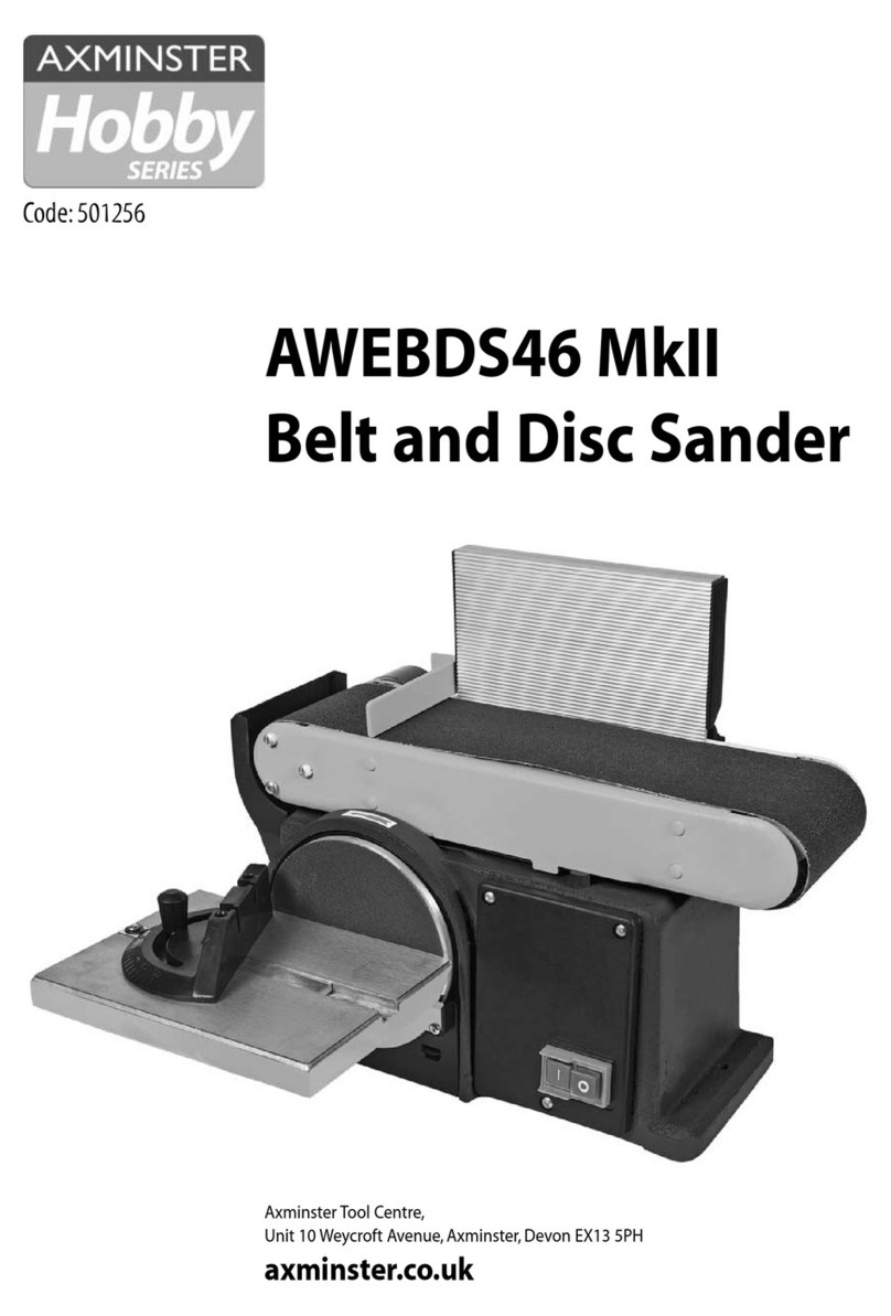 Axminster AWEBDS46 MkII user manual