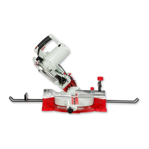 Axminster 250mm Slide Mitre Saw User manual