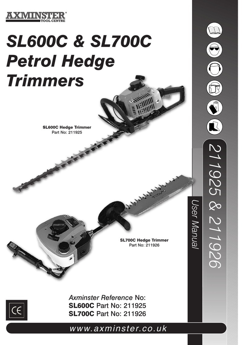 Axminster SL600C user manual