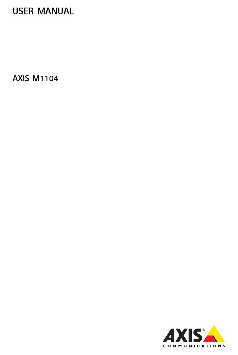 Axis M1104 user manual