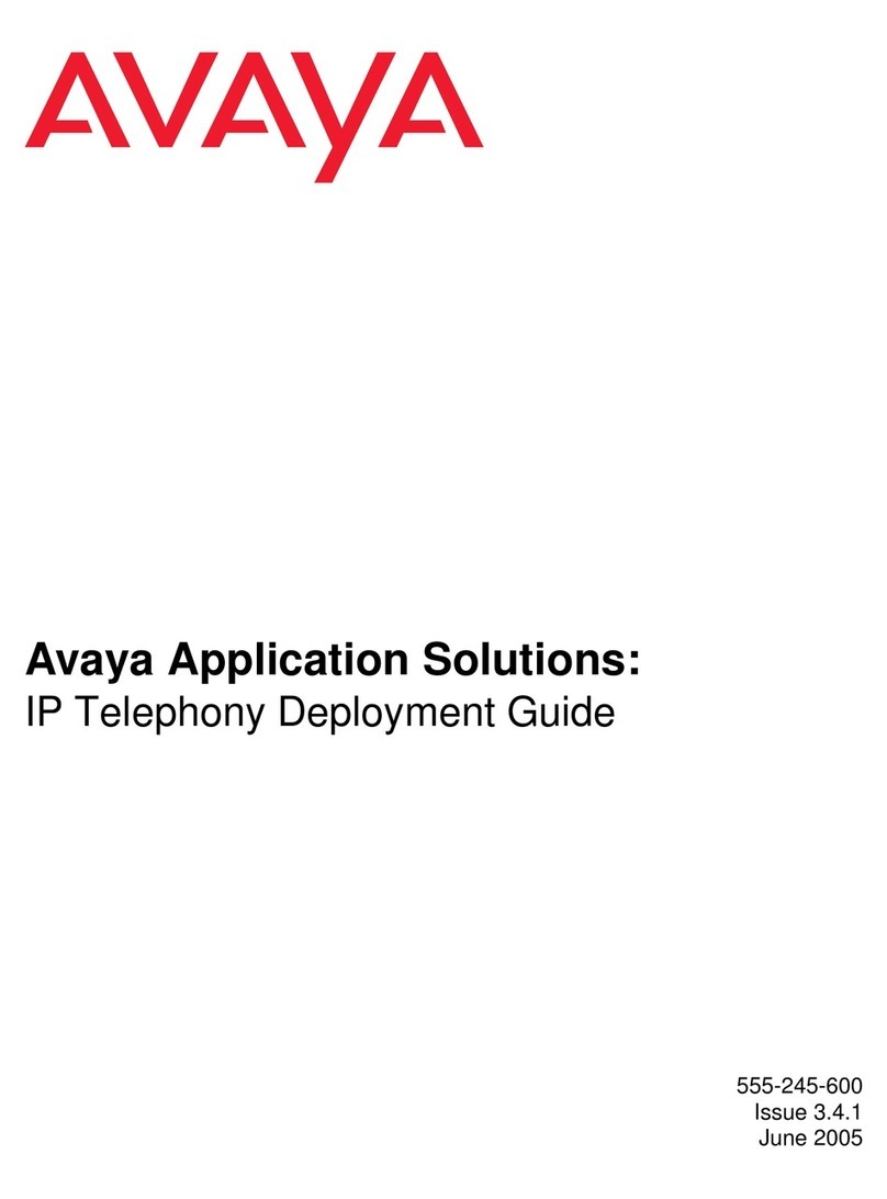 Avaya Application Solutions Quick reference guide