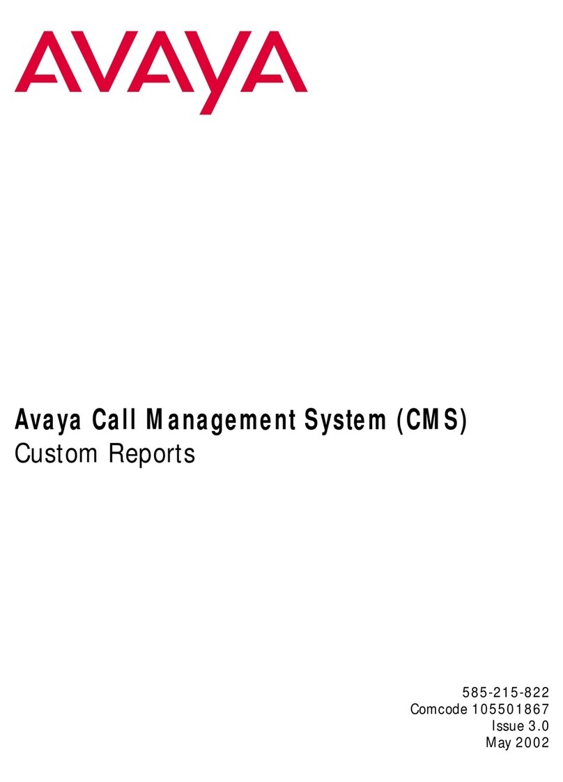 Avaya Call Management System Custom reports