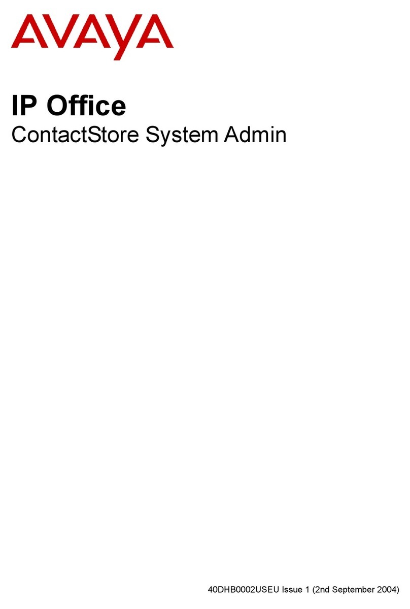Avaya IP Office Phone Manager User manual