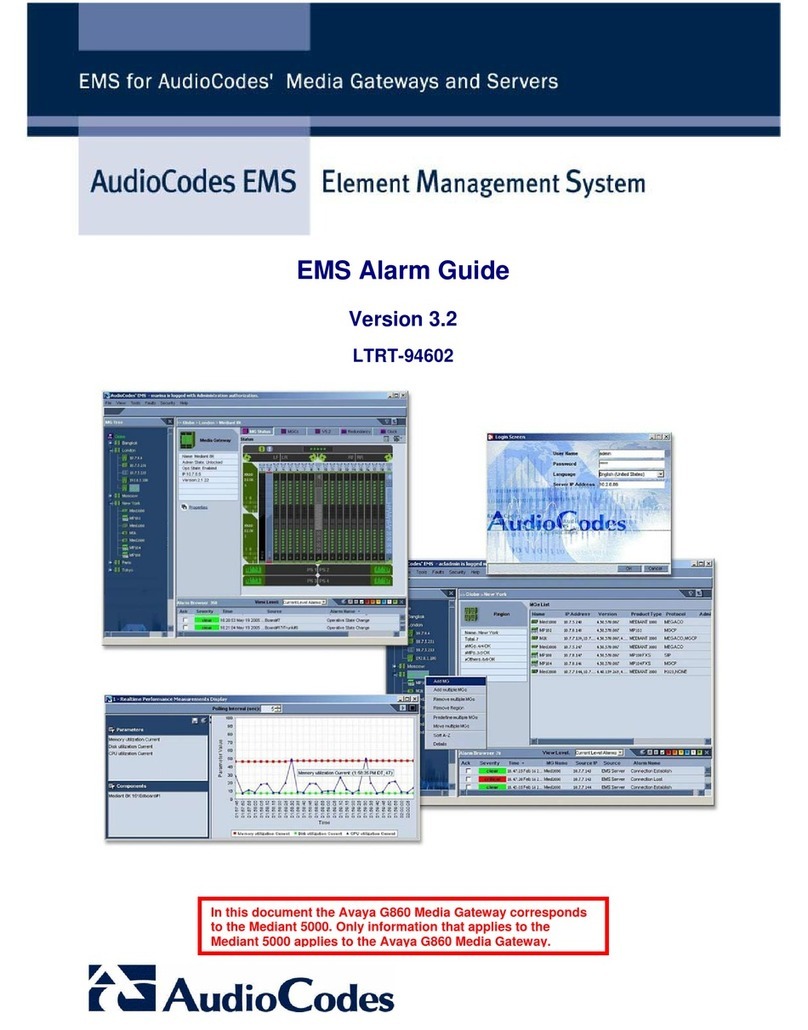 AudioCodes LTRT-94602 Guide