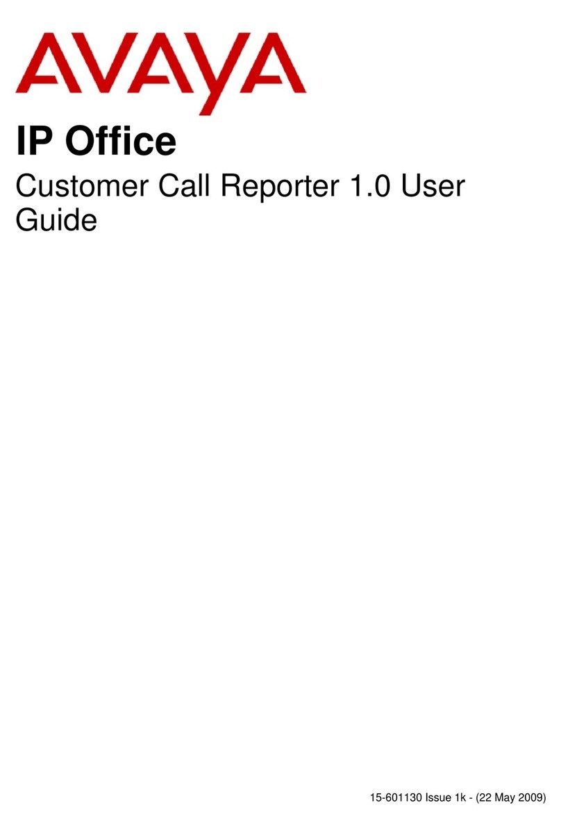 Avaya IP Office Phone Manager User manual