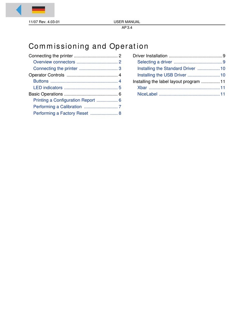 Avery Dennison AP3.4 user manual