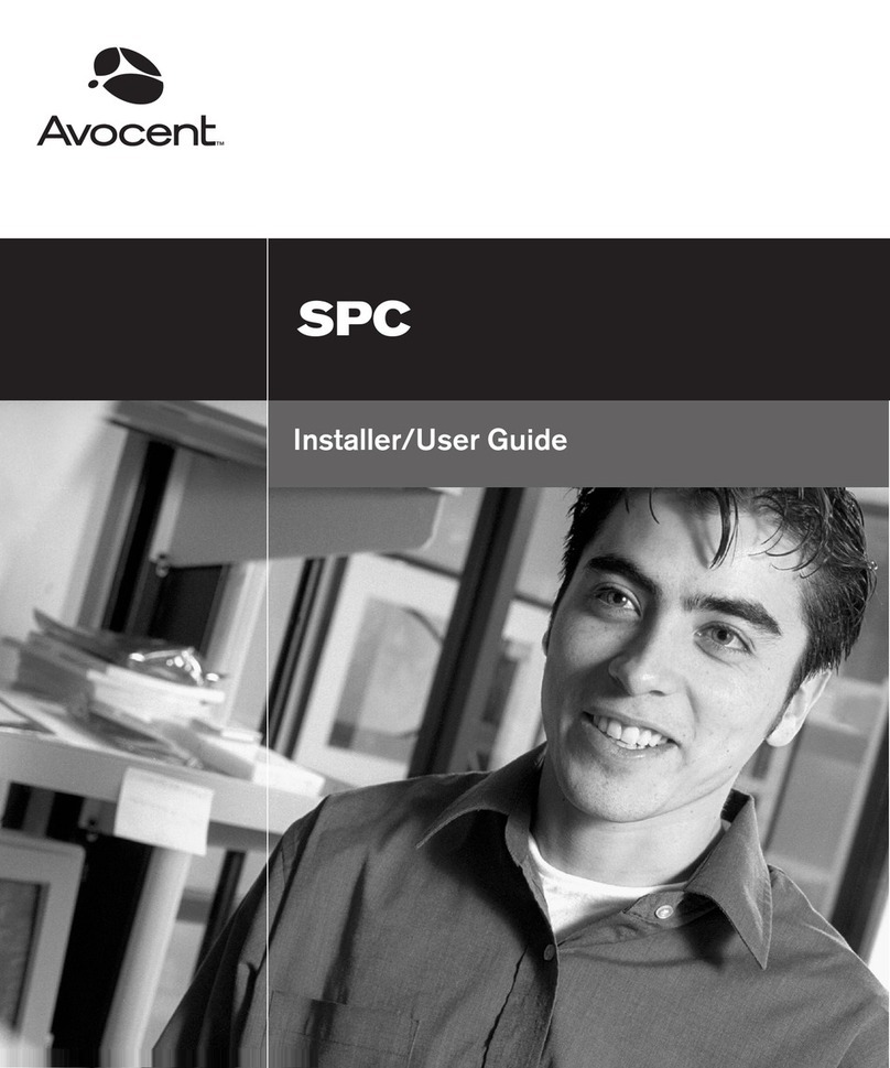 Avocent SPC Installer/user guide