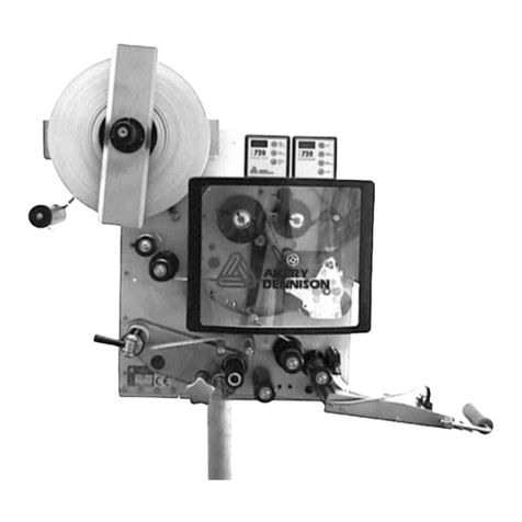 Avery Dennison ALX 720 User manual